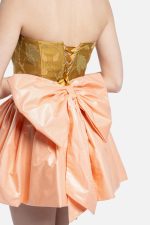 Jupe courte rose-pêche | Caterina – Image 2