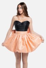 Jupe courte rose-pêche | Caterina – Image 7