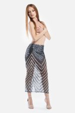 Jupe longuette noire en tulle | Amira - Limited Edition – Image 4