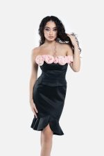 Gonna Midi Nera | Lady Rose - immagine 2