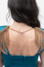 Corsetto in Satin Verde | Lady Guard - immagine 6