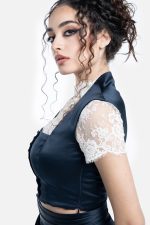 Blusa in Seta e Top in Tulle | Ms Sophie - immagine 2