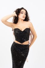 Black mikado corset | Ms Jessy – New Year Edition - Image 3