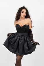 Jupe Courte Noire | Caterina – Édition Limitée – Image 2